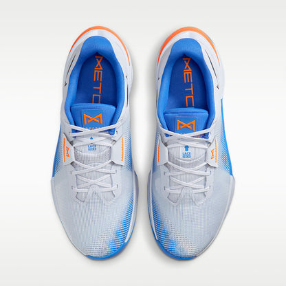 Metcon 10 Men's Workout Shoes Hyperlift Plate Football Grey/Blue Crystal/Orange Frost