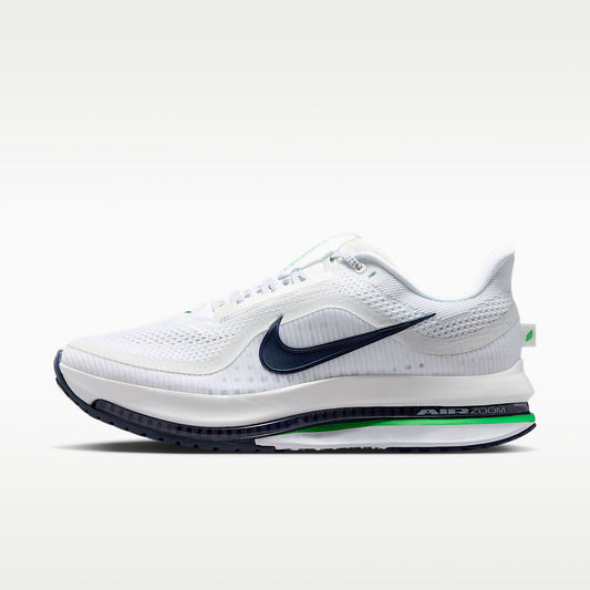 Pegasus Premium Men's Road Running Shoes White/Midnight Navy/Green Spark