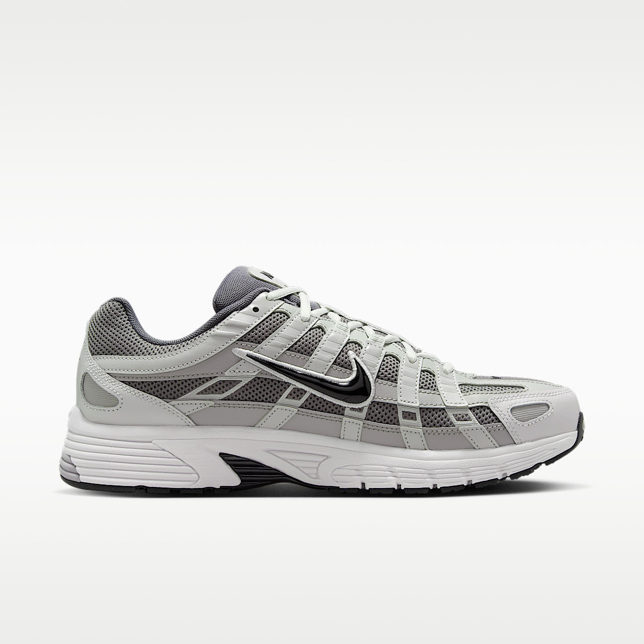 P-6000 Shoes Atmosphere Grey Pencil Point Vast Grey Black