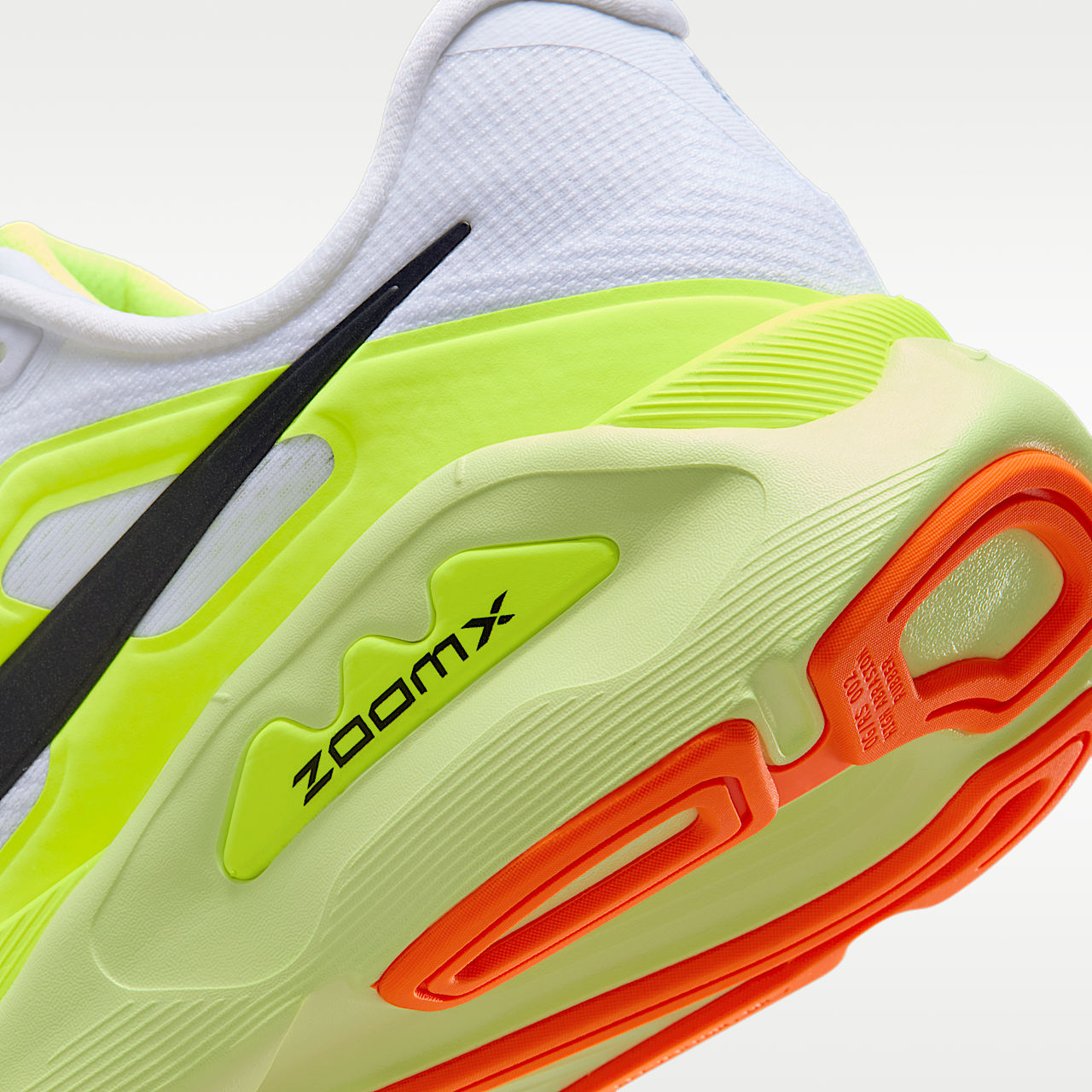 Structure Plus Men's Road Running Shoes White/Pure Platinum/Volt/Black