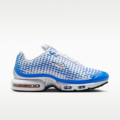 Air Max Plus VII Men's Shoes White/Blue Crystal/Metallic Silver/White