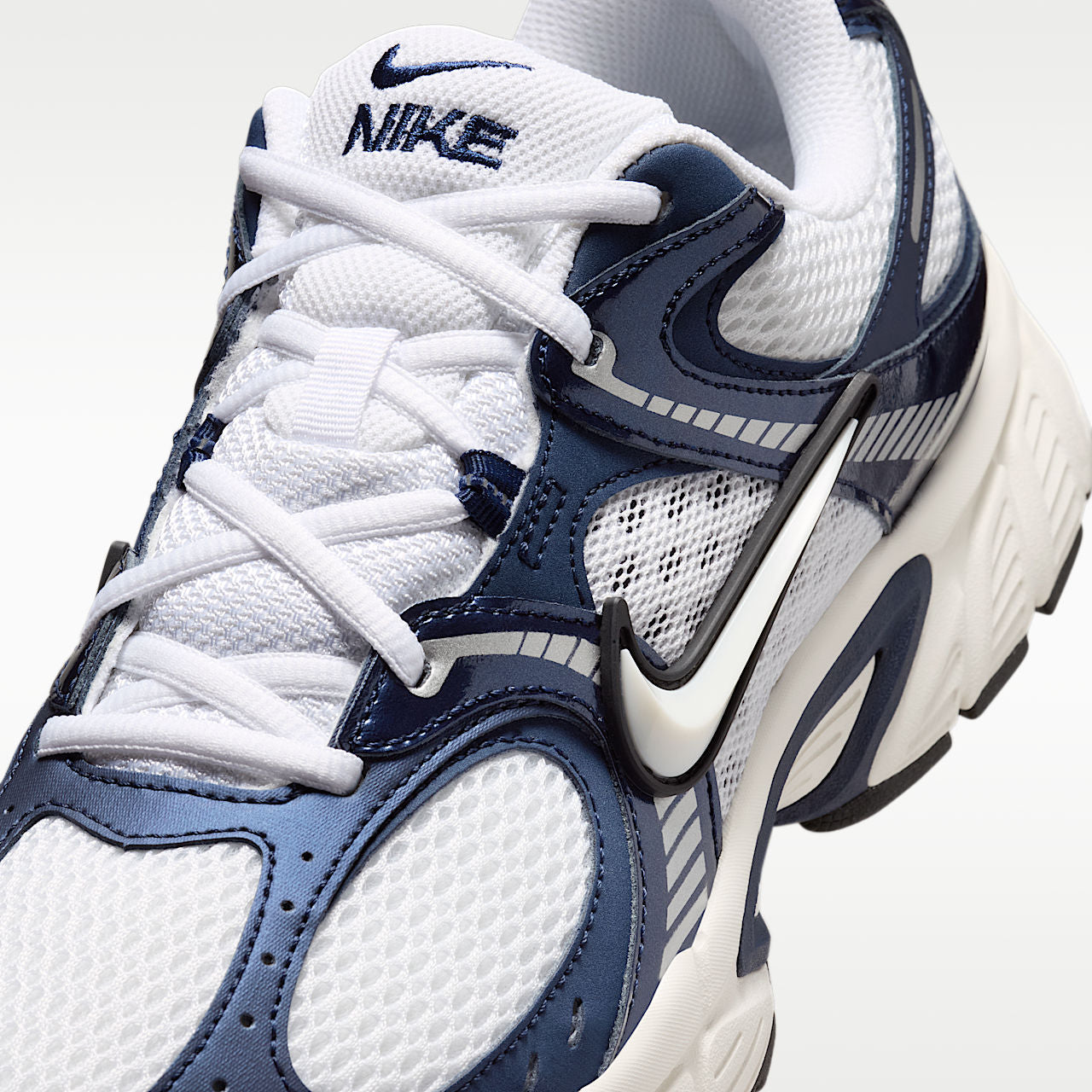 V5 RNR Foam Midsole Retro Runner Men's Shoes White Midnight Navy