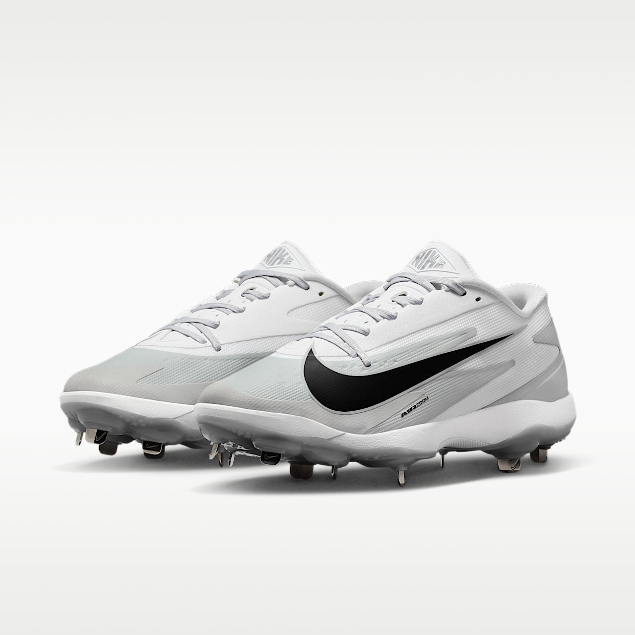Diamond Standout MTL Baseball Cleats Wolf Grey White Black