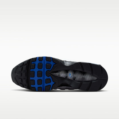 Air Max 95 Big Bubble Men's Shoes White/Black/Metallic Silver/Racer Blue