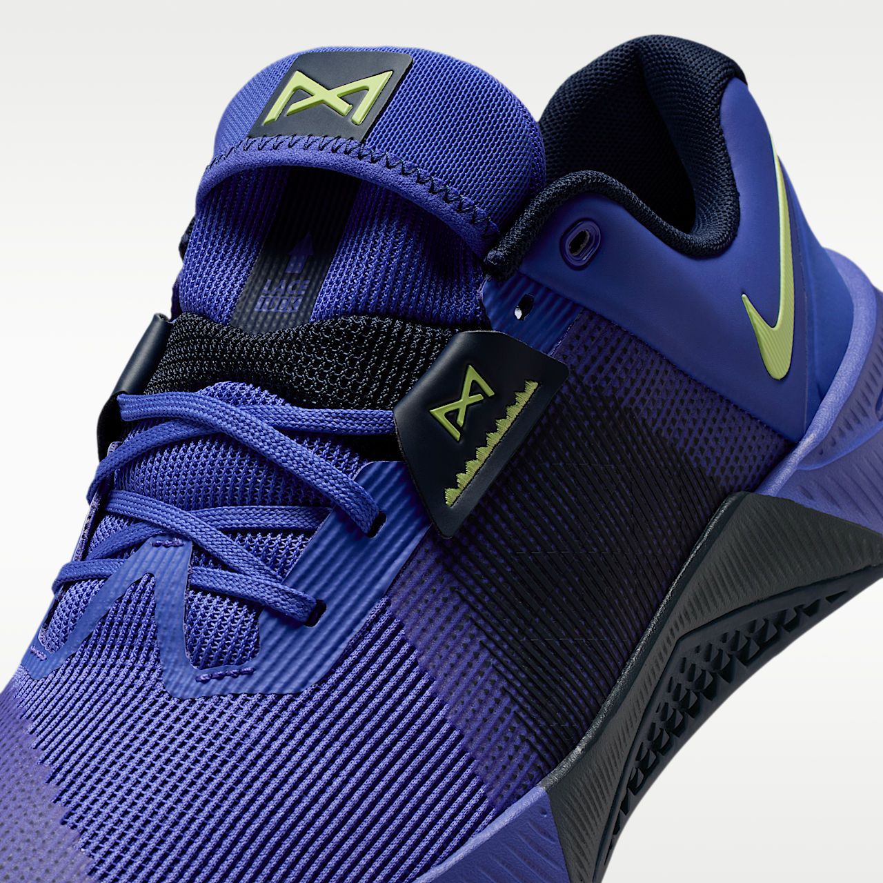 Metcon 10 Men's Workout Shoes ReactX Persian Violet/Obsidian/Light Lemon Twist