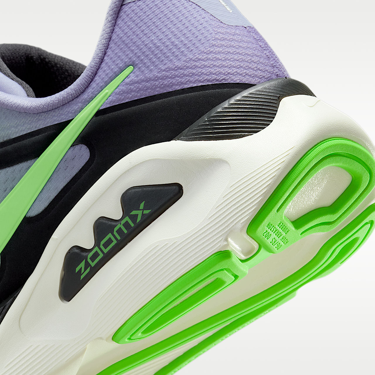 Structure Plus Men's Road Running Shoes Double-Stacked Foam Iron Purple
