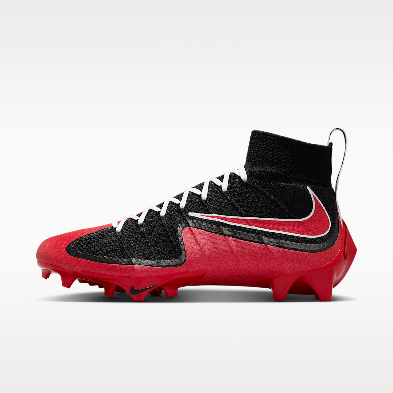 Vapor Edge 360 Untouchable Men's Football Cleats Black/University Red/White
