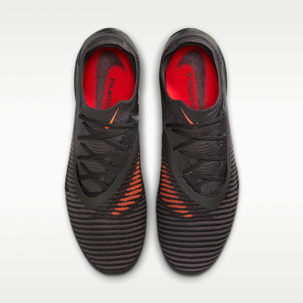 Phantom 6 Low Elite LV8 Firm-Ground Soccer Cleats Gripknit Medium Ash/Black/Gold Amber