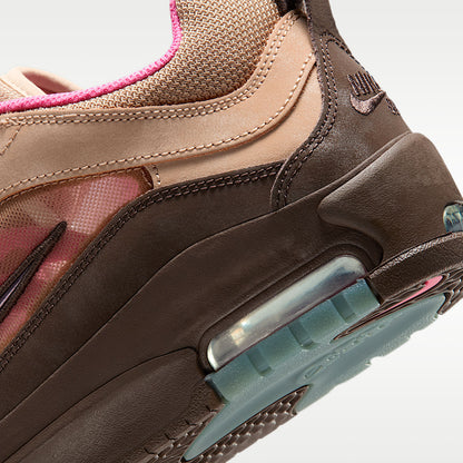 Air Max Ishod Skate Shoes - Hemp/Pinksicle/University Gold/Baroque Brown