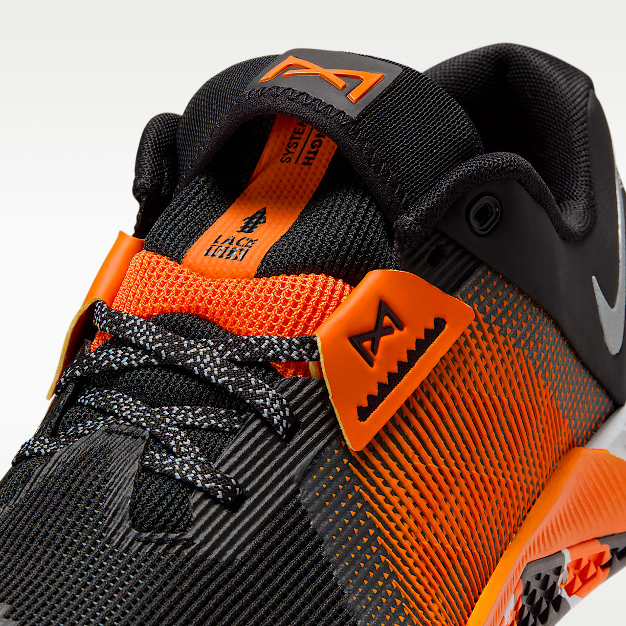 Metcon 10 Men's Workout Shoes Black Safety Orange Wolf Grey