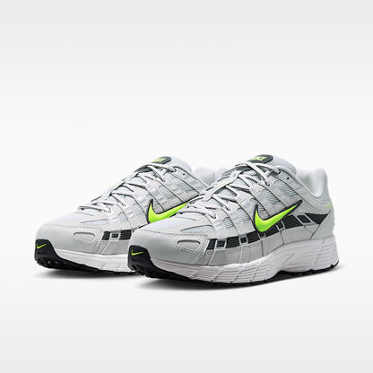 P-6000 SE Men's Reflective Sneakers Grey Fog/Dark Smoke/Summit White/Volt