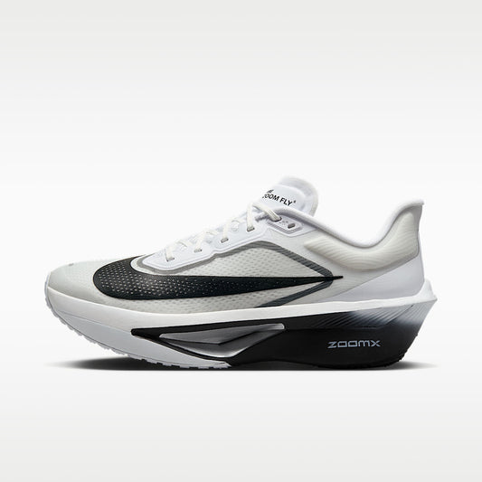 Zoom Fly 6 Men's Road Racing Shoes White/Smoke Grey