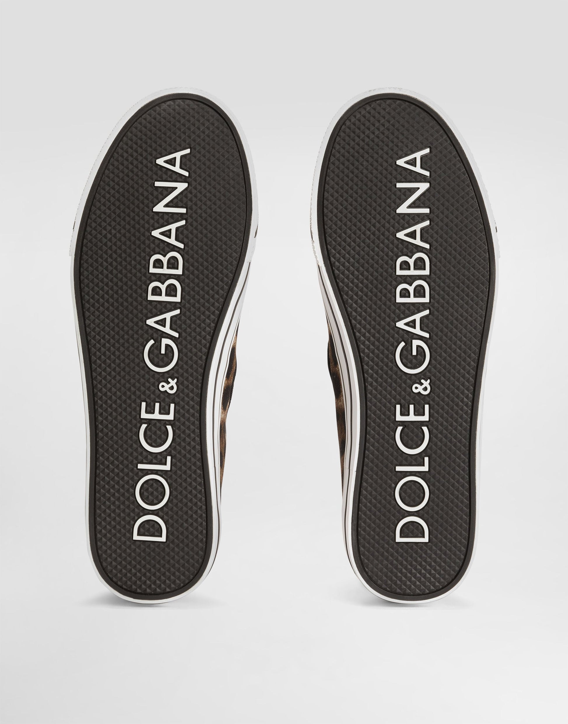 DG Sailing Canvas Leo-Print Sneakers Print