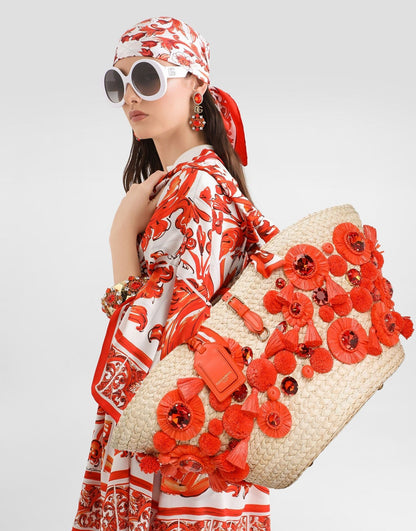 Coffa Capri Bag Multicolor Gold-Toned Hardware