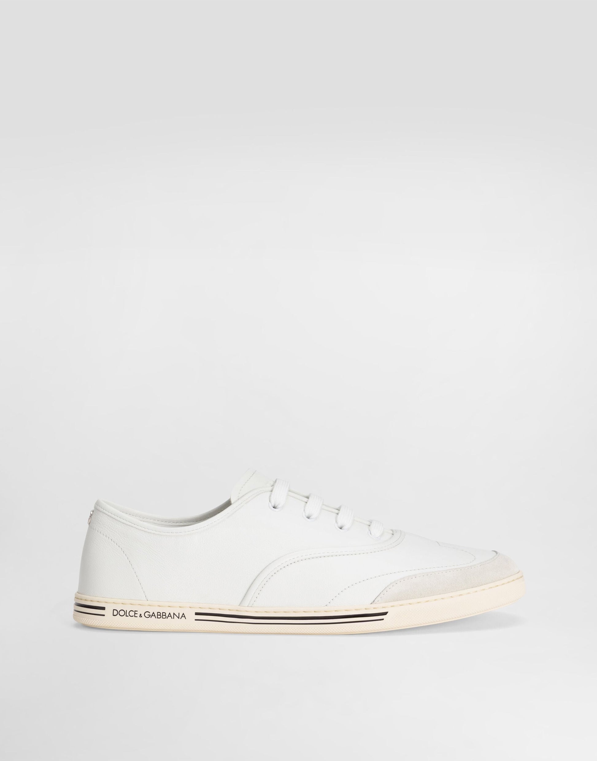 Saint Tropez Men's Calfskin Sneakers White