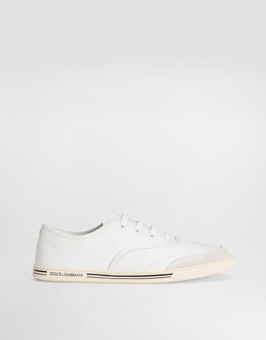 Saint Tropez Men's Calfskin Sneakers White