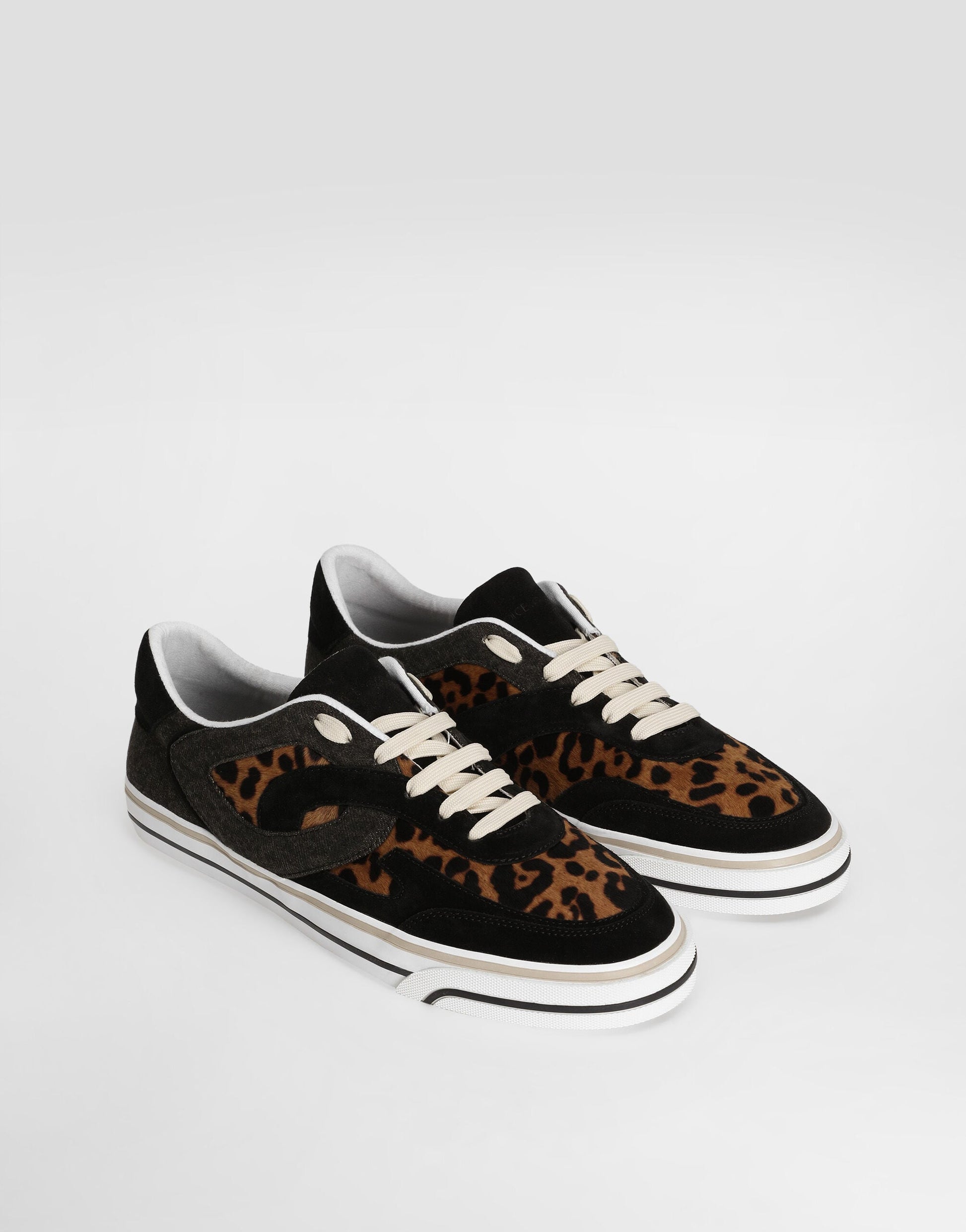 Leo-Print Pony DG Sailing Sneakers Print 38.5