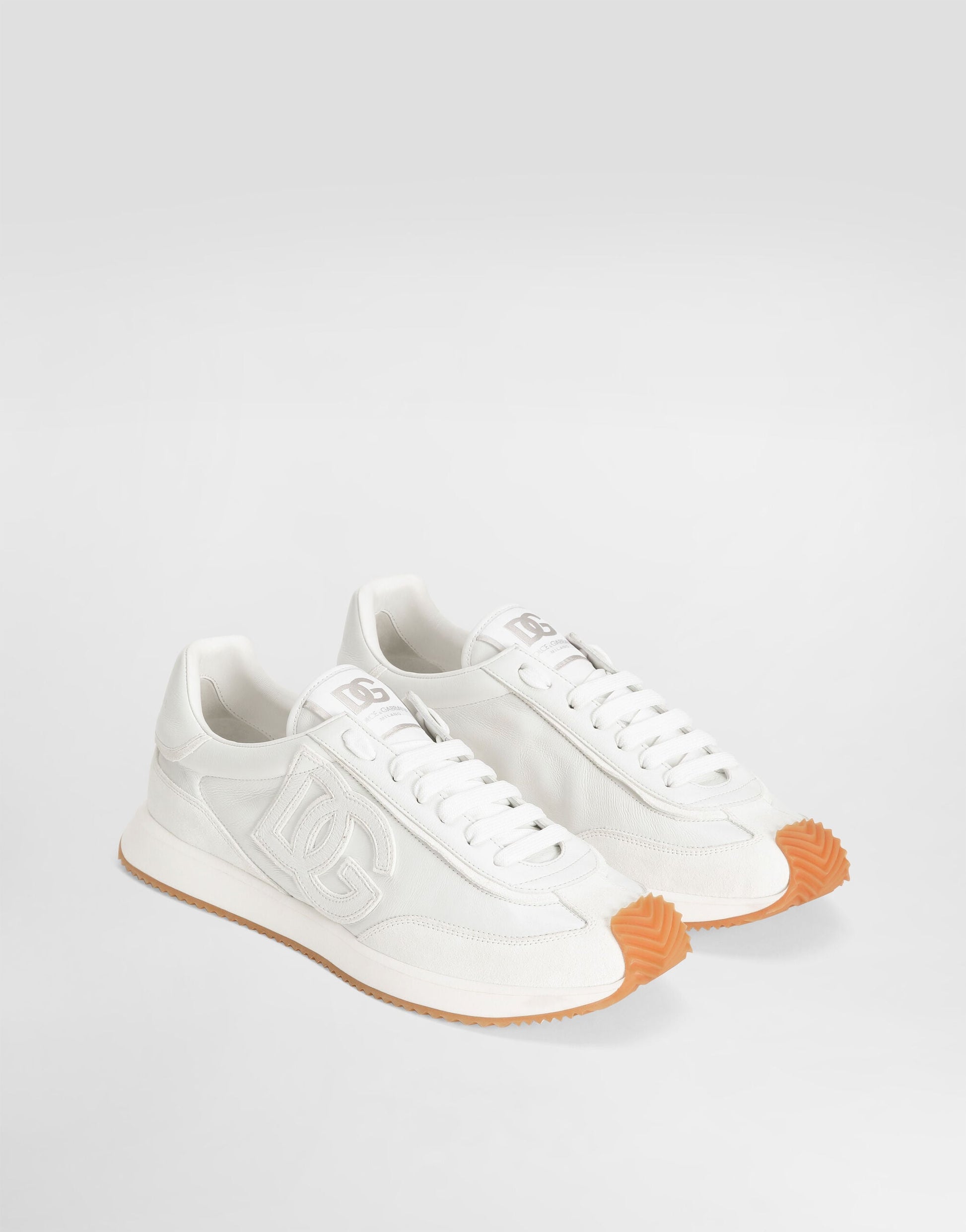 DG Cushion Calfskin Sneaker White