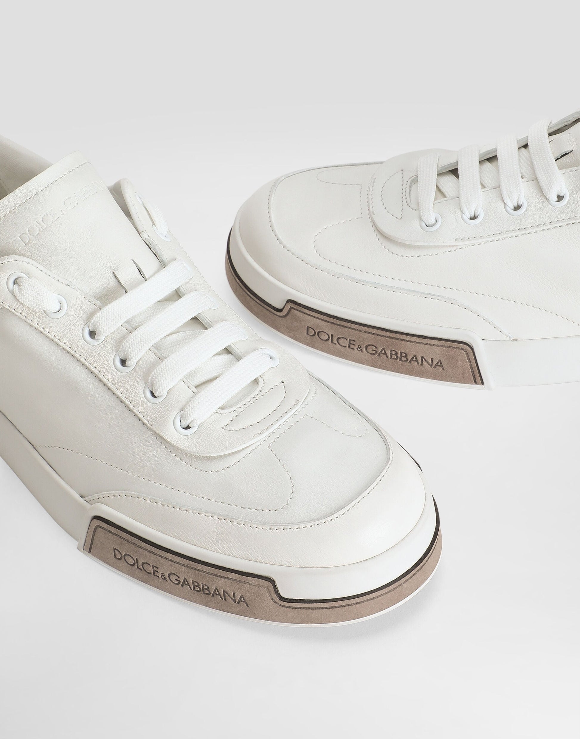 Men's Portofino Yacht Calfskin Sneakers Multicolor