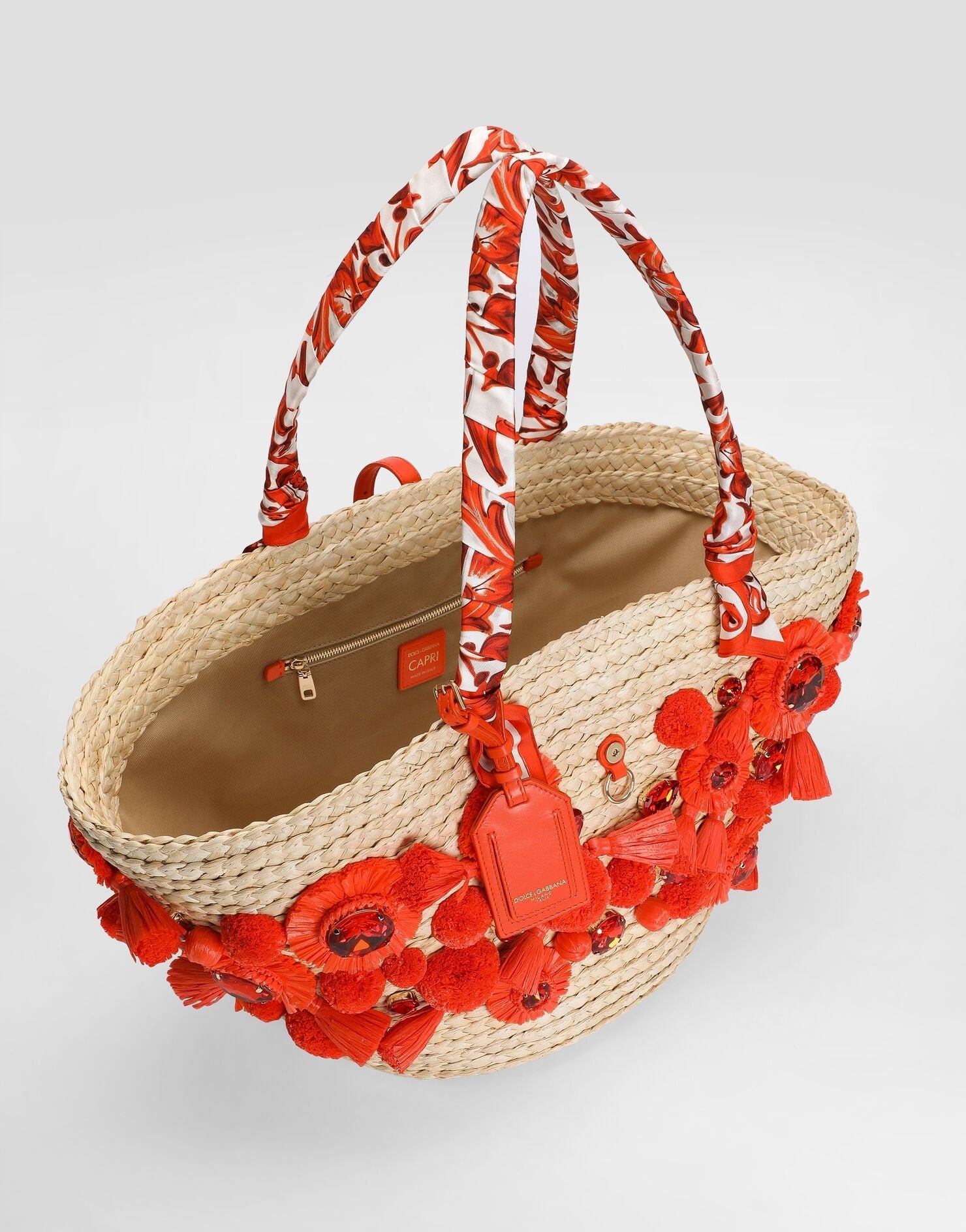 Coffa Capri Bag Multicolor Gold-Toned Hardware