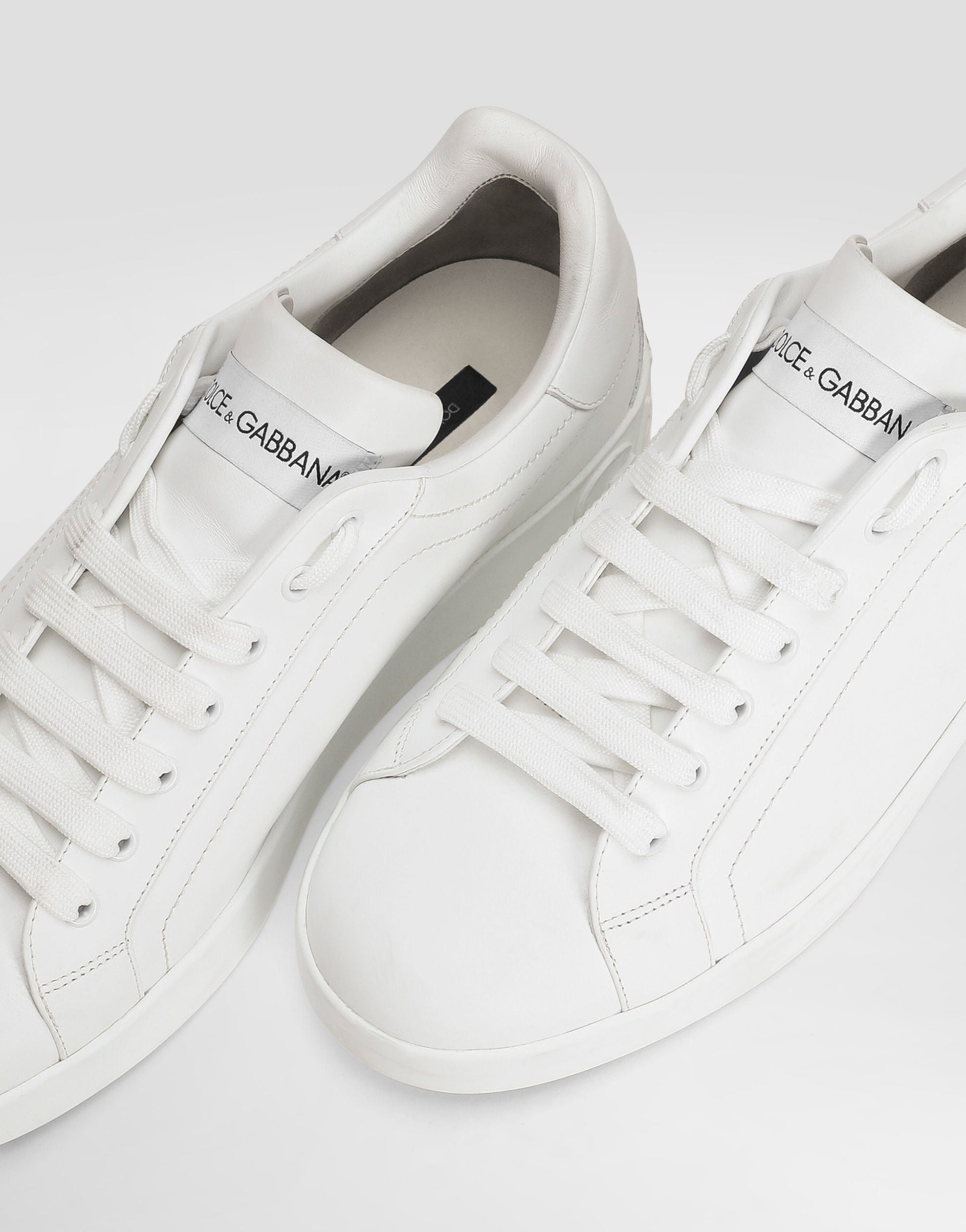 Portofino Calfskin Sneakers White