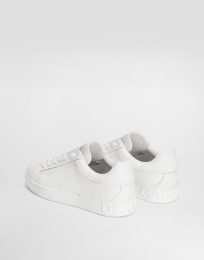Portofino Calfskin Sneakers White