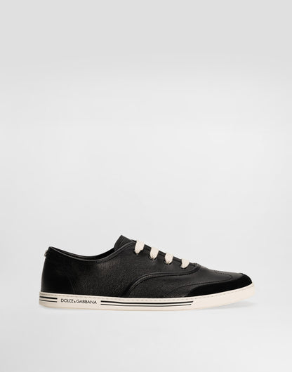 Men's Saint Tropez Calfskin Sneakers Black