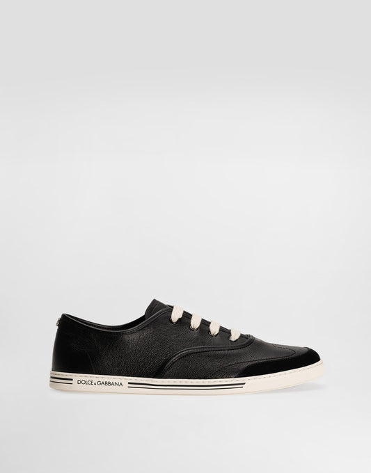 Men's Saint Tropez Calfskin Sneakers Black