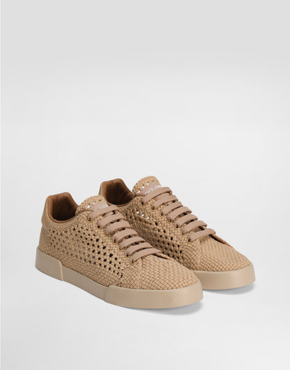 Portofino Light Strobel Sneakers Woven Fabric Beige