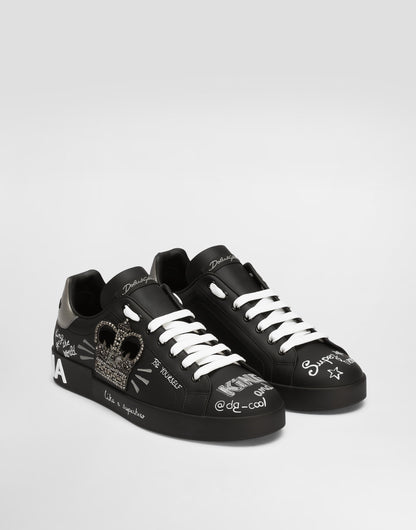 Calfskin Portofino Sneakers