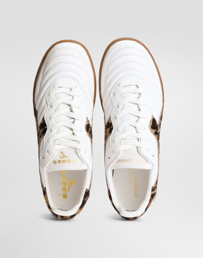 Men's Italian Calfskin Sneakers With Laser-Engraved Logos Multicolor