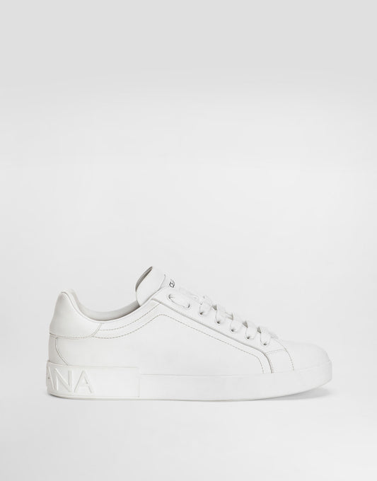 Portofino Calfskin Sneakers White