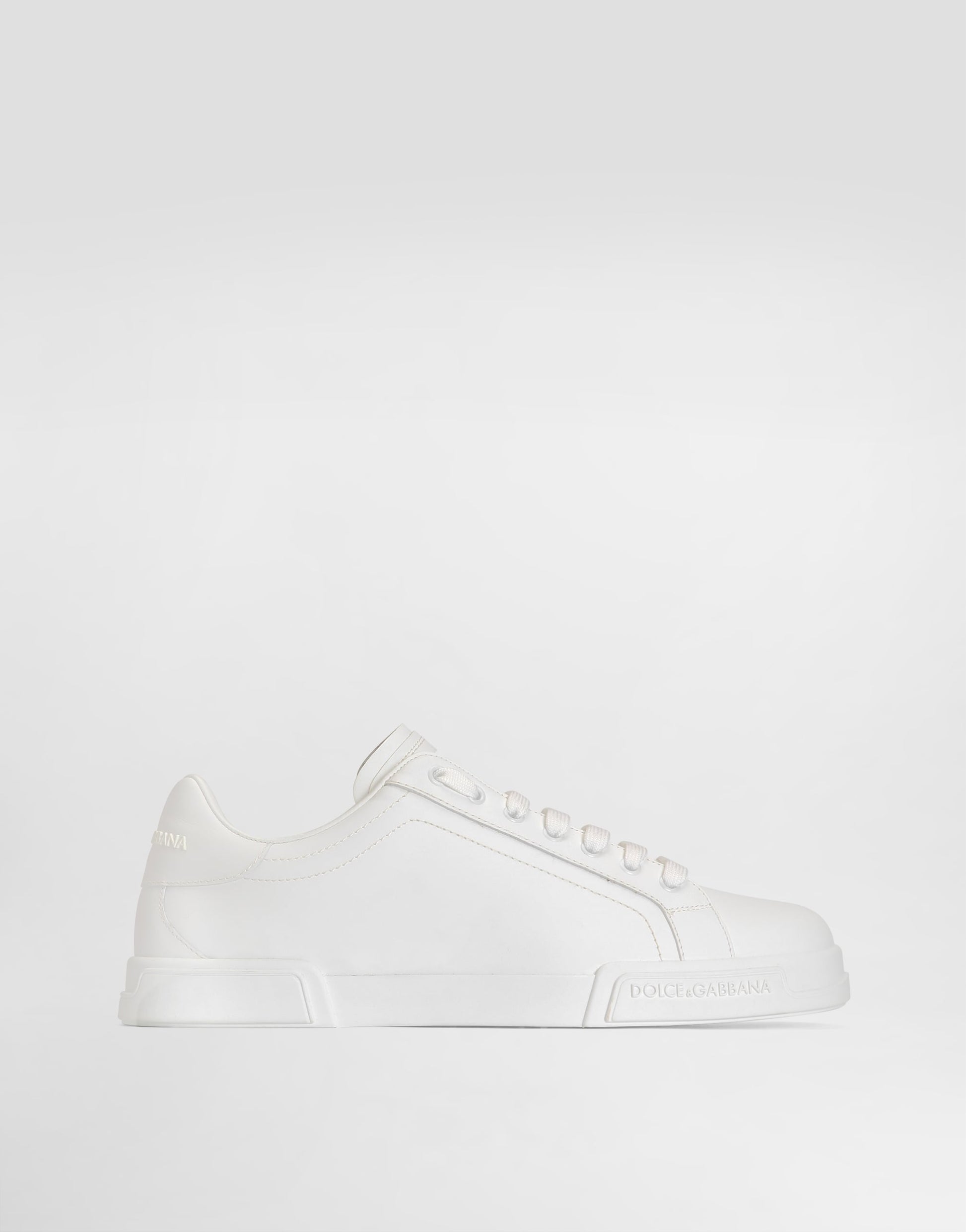 Portofino Light Men's Sneakers in Calfskin White