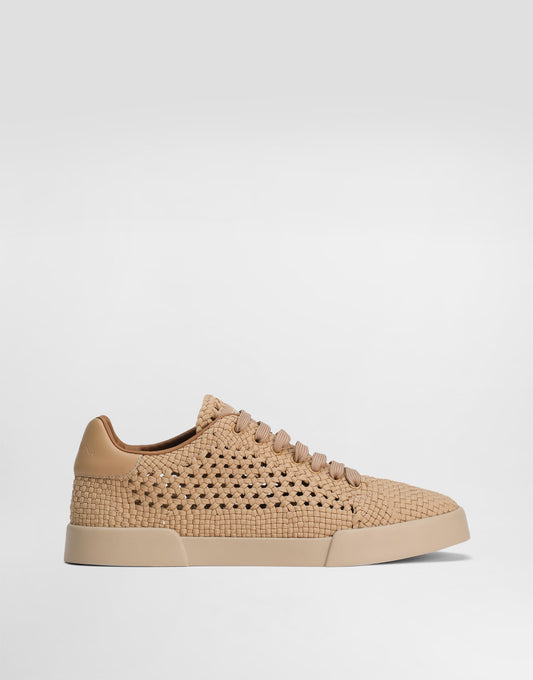 Portofino Light Strobel Sneakers Woven Fabric Beige