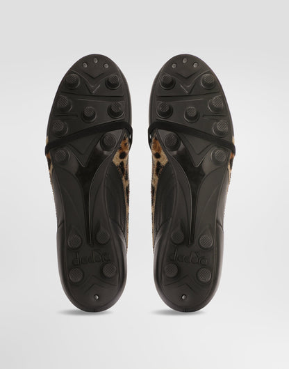 Italian-Made Calfskin Sneakers with Leather Insole Men's Multicolor