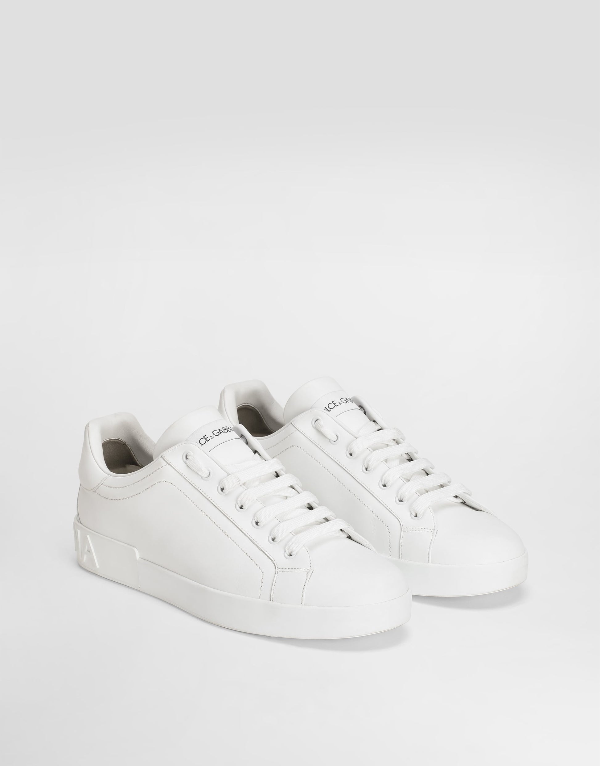 Portofino Calfskin Sneakers White