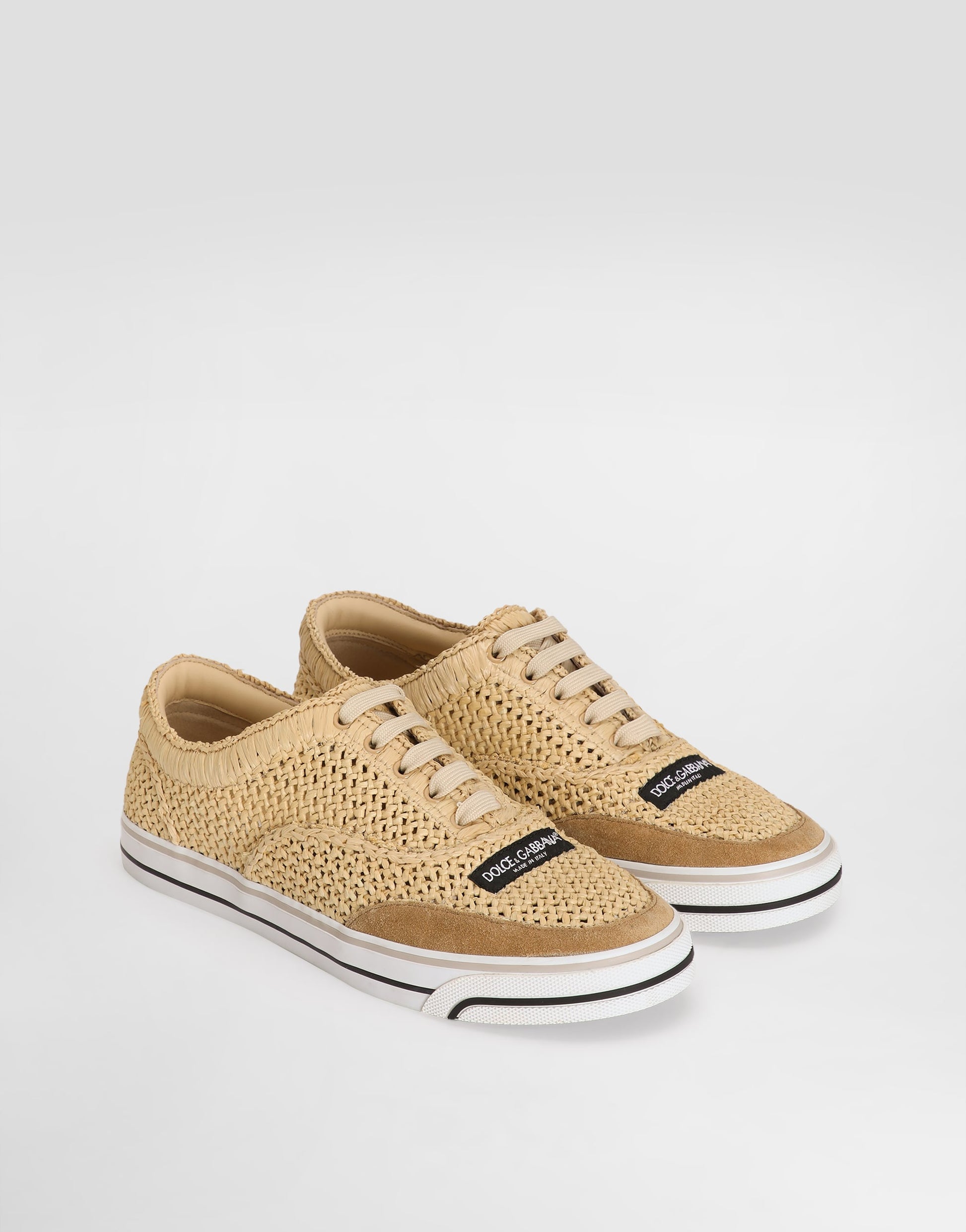 DG Sailing Sneakers in Raffia Multicolor
