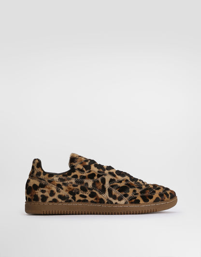 Pony Leo Men's Lace-Up Sneakers Leopard Multicolor