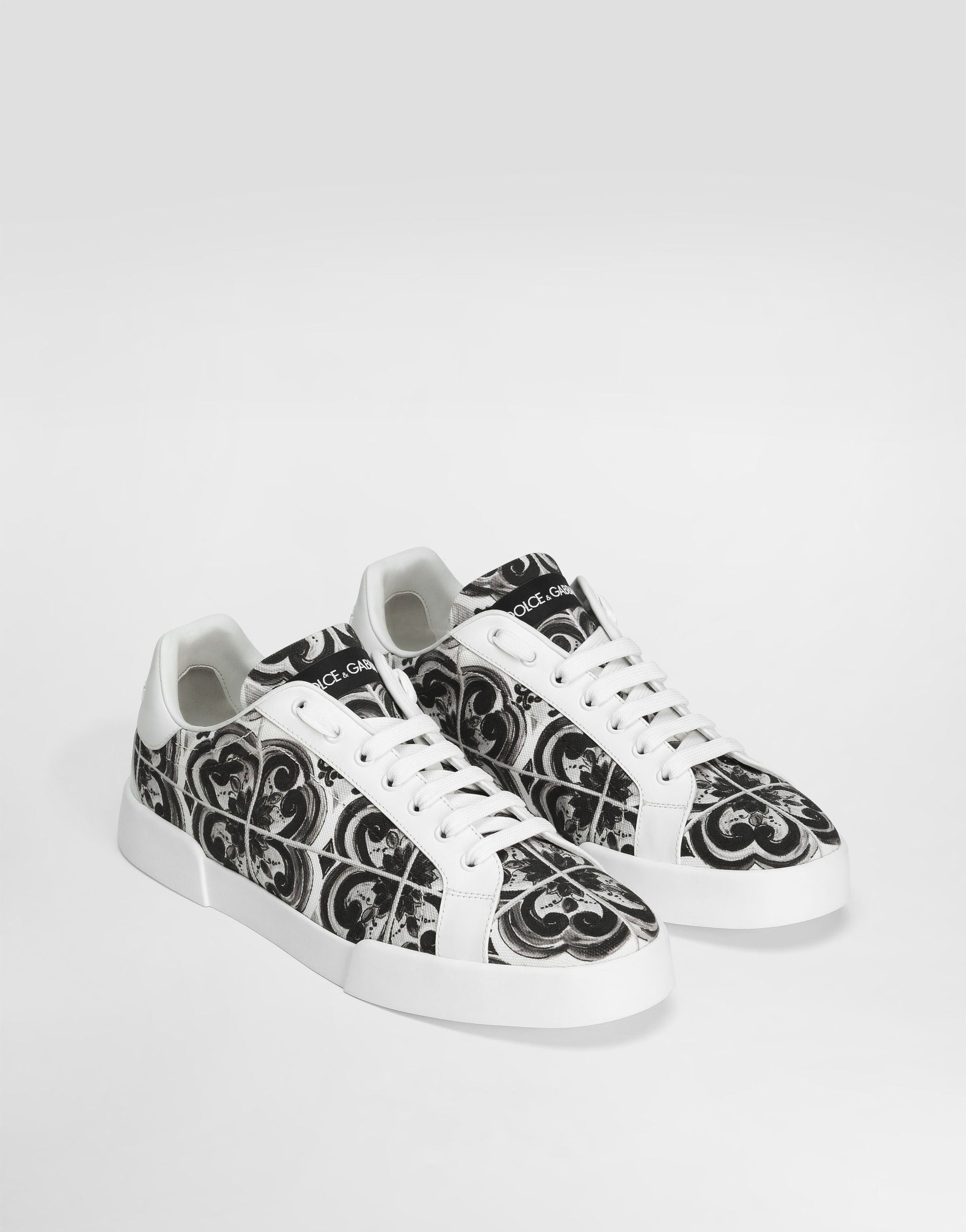Men's Portofino Light Strobel Sneakers Majolica-Print Multicolor