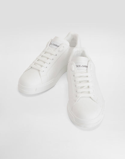 Portofino Light Men's Sneakers in Calfskin White