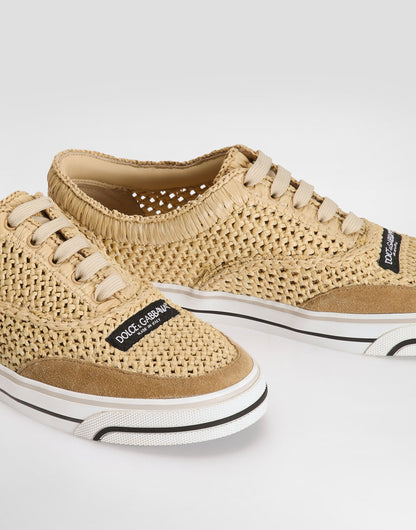DG Sailing Sneakers in Raffia Multicolor
