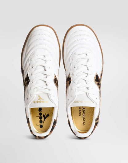 Men's Italian Calfskin Sneakers With Laser-Engraved Logos Multicolor