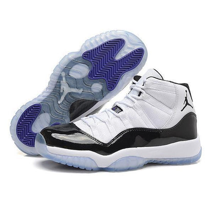 Men's Jordan 11 Concord High 45 Basketball Shoes